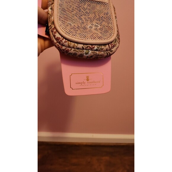 NWT Simply Southern Tumbler Water Floral Bottle Pouch Phone Holder Card Storage - Picture 3 of 6